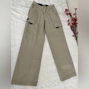 Tommy Hilfiger boys cargo pants long. Size: L (10/12). Color: beige.